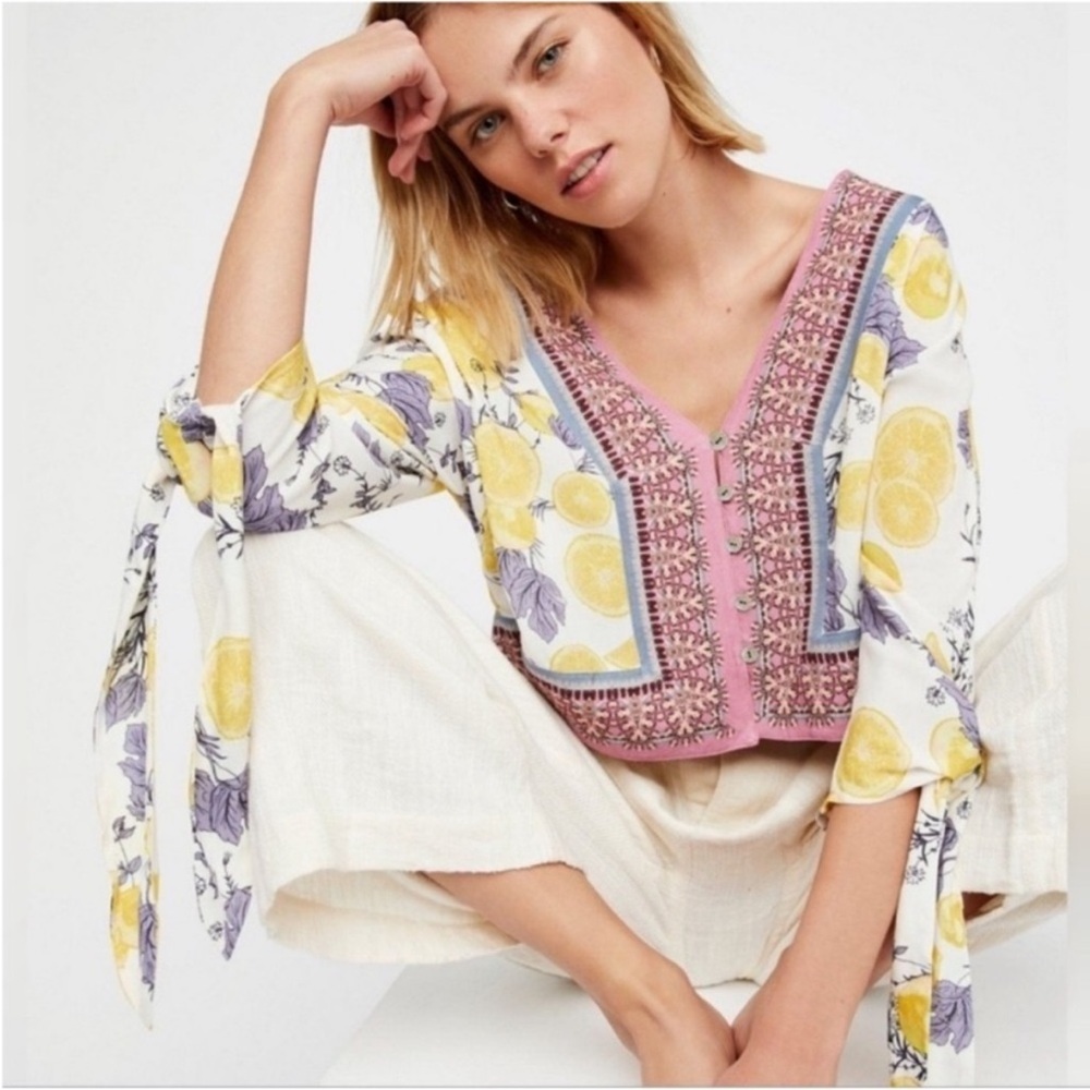 Free People Freshly Squeezed Top size Small
